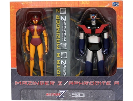 Figura SD TOYS Mazinger Z y Aphrodite A (18 cm)