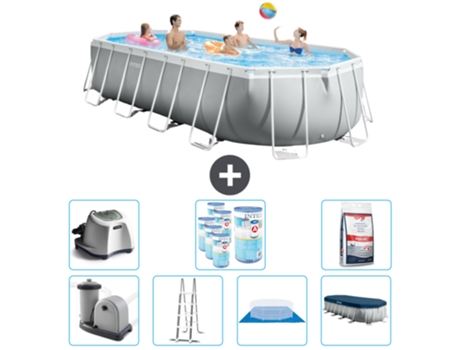 Piscina Tubular INTEX 26798GN-CB57 (18202 L - 305x122cm)