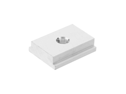 Tuerca Deslizante M6 Con Canal Roscado De Aluminio Negro, Ligera Y Duradera, Para Máquinas Fresadoras Cnc.