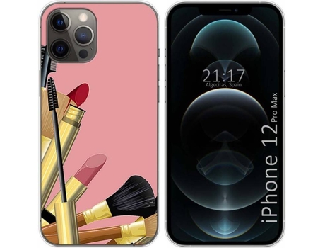 Carcasa iPhone 12 Pro Max (6.7) TUMUNDOSMARTPHONE Brochas Multicolor