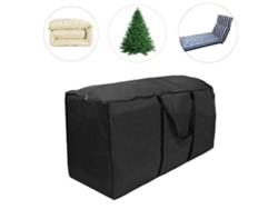 Omni-bolsa De Almacenamiento Para Árbol De Navidad Y Decoraciones Invierno Impermeable Poliéster Oxford 210d 173x76x51cm Negro