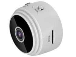 Cámara Yizhood A9 Mini 1080P HD Wifi con visión nocturna y detección de movimiento (blanca)