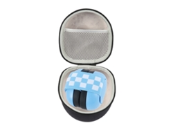 (azul Con Carcasa) Auriculares De Seguridad Para Bebés, Protección Auditiva Para Dormir, Diadema Elástica Ajustable, Cancelación De Ruido