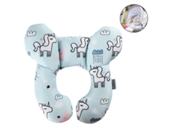 CHRUI Almohada de viaje para bebé, soporte para cabeza y cuello, para cochecito, asiento de coche, viaje