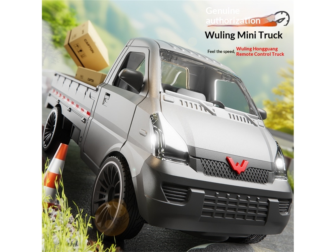 Silverjzl 57167 Rtr 1/16 2.4g 4wd Drift Van Wuling Hongguang Licenciado App Led Alta Velocidad Juguete