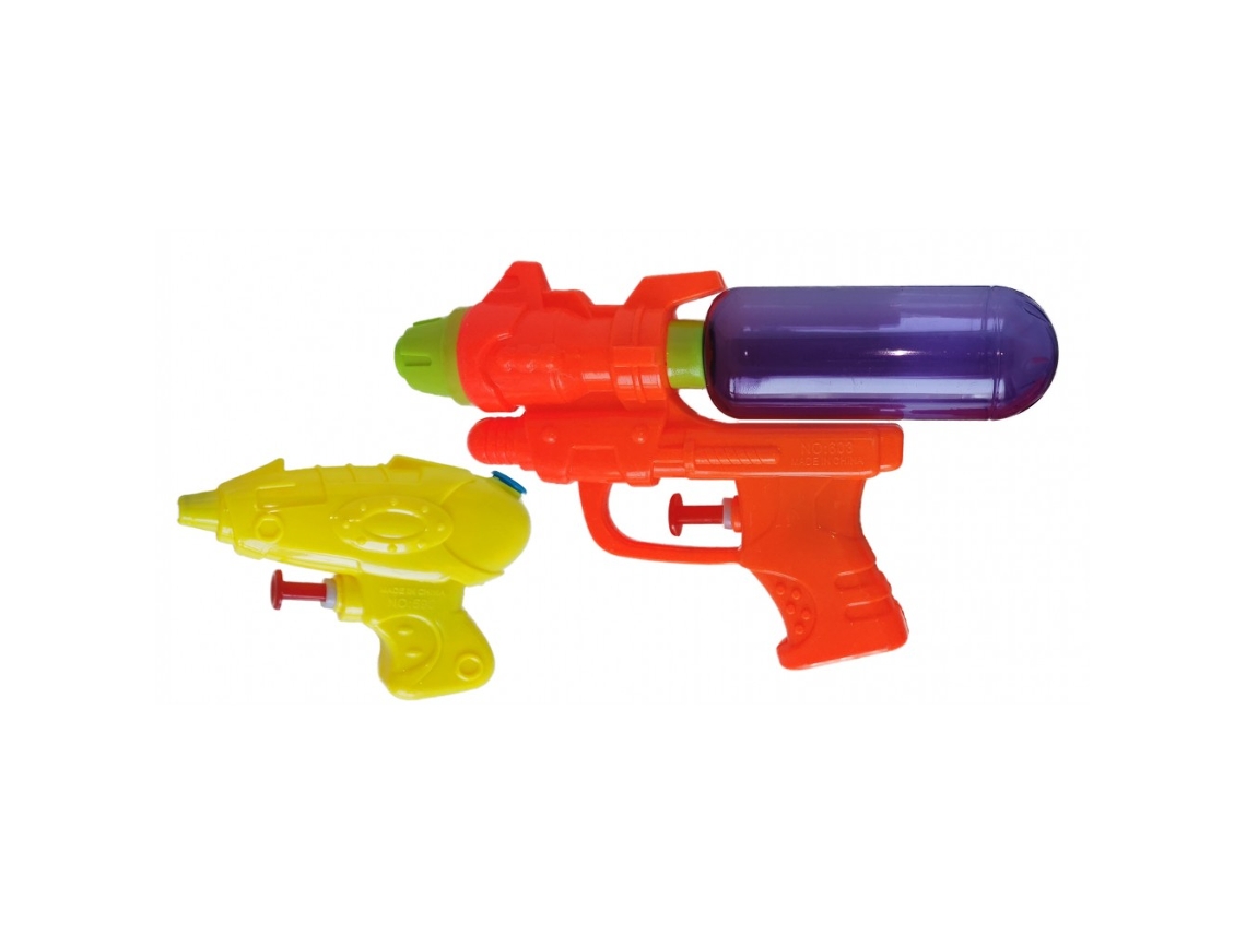 Pistola de agua naranja Marbueno para jardín y playa - Marbueno Summer