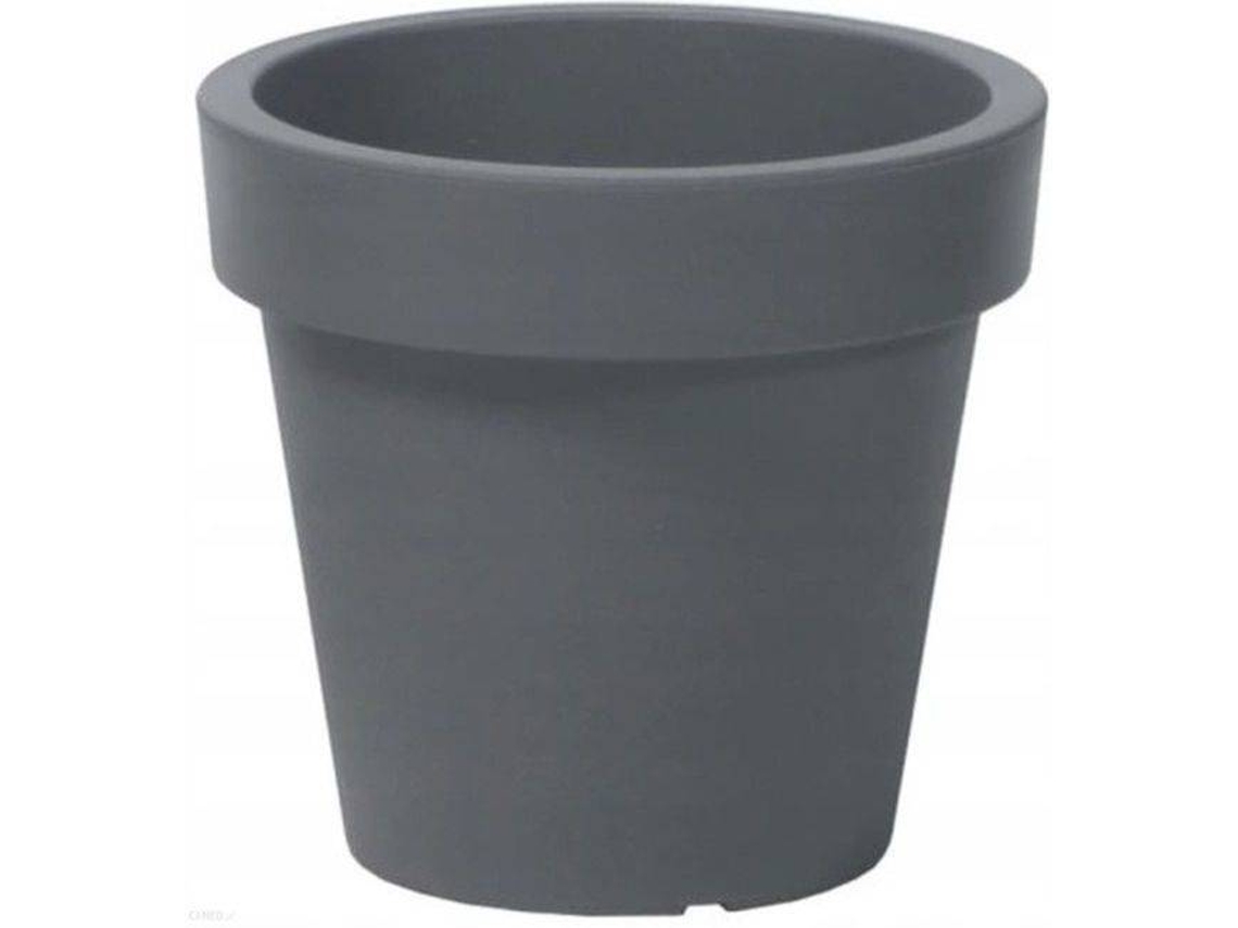 Maceta PROSPERPLAST Lexo Round (Gris - 80 x 80 x 74 cm)