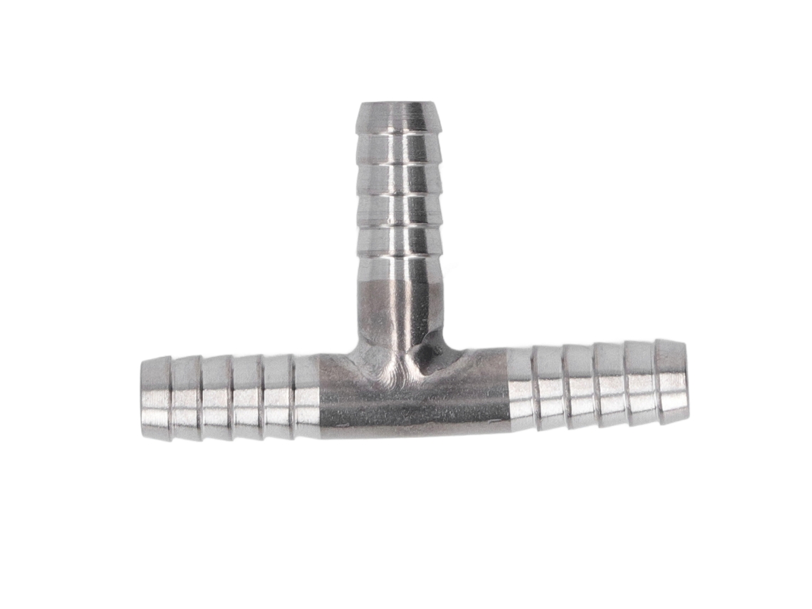 Conducto En Forma De T Con Ganchos, De 3 Vías, De Acero Inoxidable, De 8 Mm, Para Líquidos Y Gases, Con Buen Sellado.