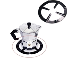 Soporte De Acero Para Cafetera Moka, Base Para Cocina De Gas, Accesorio De Cocina, 13,3 Cm De Diámetro.