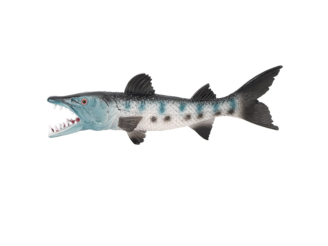 Rebe-modelo De Pez Wolffish Raro Juguete De Vida Marina Figura Ornamental Para Niños M‑1335