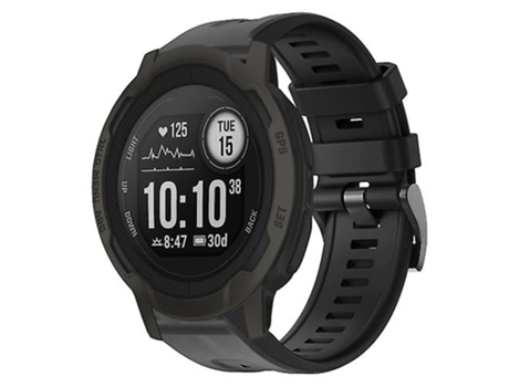 Correa Smartwatch Para Garmin Instinct 2 Negra VENISYMLIS