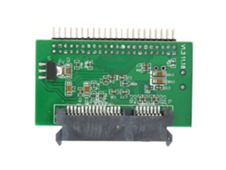 Tarjeta Adaptador Sata A Ide 44 Pines 1.5gbs Conector Hembra A Macho Lector Convertidor De Disco Duro