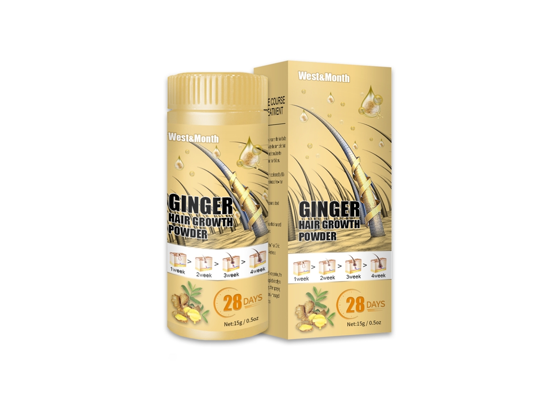 Jengibre en polvo para el crecimiento del cabello rojo