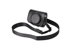 Estuche de piel sintética texturizada con correa para el hombro compatible con Canon G7 X Mark II / G7 X Mark III