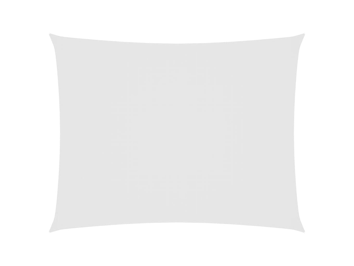 Maison Exclusive - Toldo De Vela Rectangular Tela Oxford Blanco 5x6 M