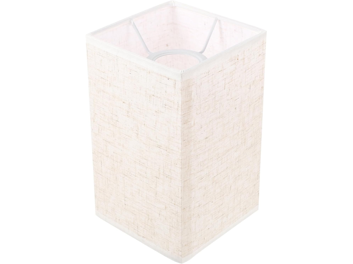 Lámpara De Escritorio De Tela Beige E27