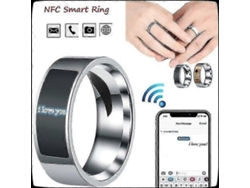 Anillo NFC multifuncional, impermeable, inteligente y digital para dispositivos Android. Nostalgia88 (lanzado en 2023)