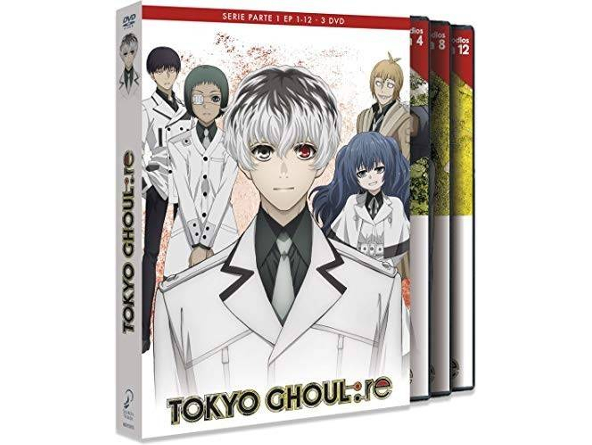 DVD Tokyo Ghoul: Re Episodios 1 A 12 (P 1)