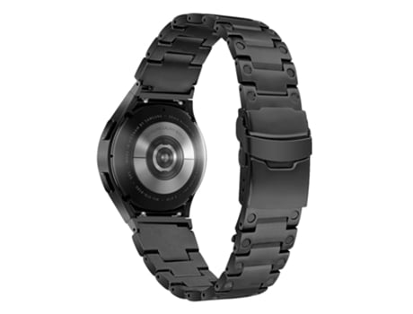 Correa de acero inoxidable para Samsung Galaxy Watch 5 Active 40mm 44mm/Watch 5 Pro 45mm - negro