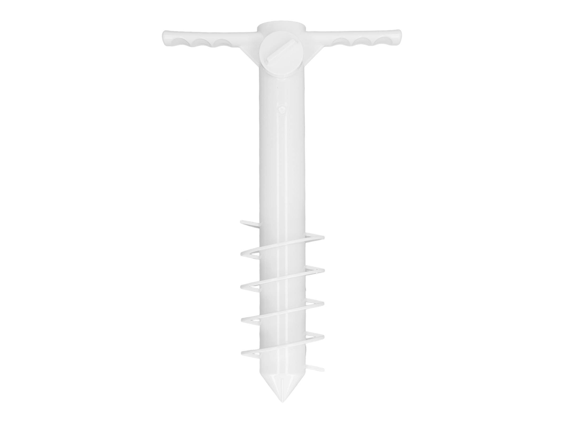 Anclaje De Arena Para Sombrilla De Playa Con Soporte De Tornillo En Espiral, 5 Capas, Abs Portátil