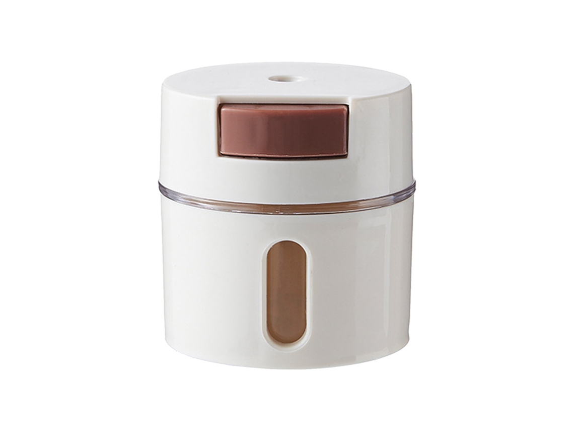 Salero Con Soporte Magnético Para Pared, Dispensador De Especias A Presión Para Cocina.
