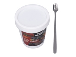 Virutas De Madera Natural Para Ahumar Cócteles Con Caja De Almacenamiento Y Cuchara Para Whisky, Barbacoa Y Cereza