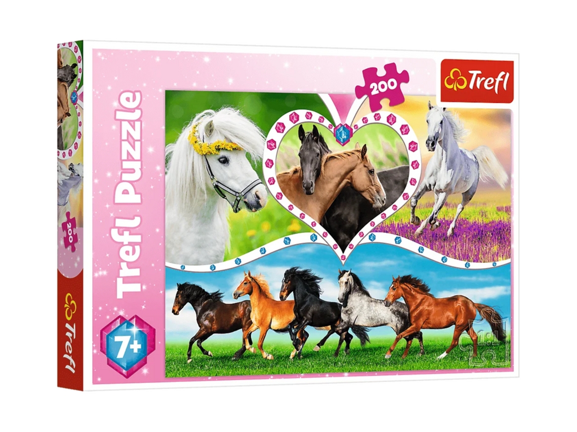 Rompecabezas 200 piezas Hermosos Caballos Trefl 13248 Trefl Puzzle