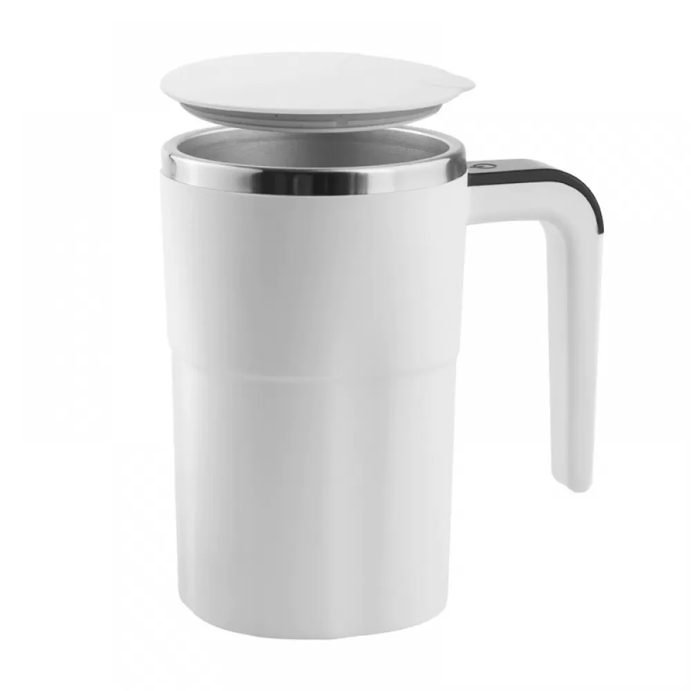 GIGIKILL Caneca Reable Com Mistura Automática E Controle De Temperatura 350ml Usb C Caneca Aquecida Para Café Chá Chocolate Quente Mantém A Bebida Quen