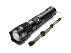 Linterna Led Ultrapotente, 700 Lúmenes, Recargable Vía Usb, 5 Modos.