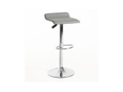 DUDECOR Taburete Rauma Gris Claro