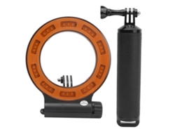 Luz LED impermeable para buceo, luz de relleno para submarinos, luz anular para submarinos.