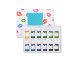 12 Frascos De 10 Ml De Tintes Para Brillo Labial Para Maquillaje Casero
