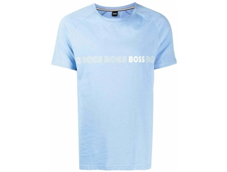Camiseta de Hombre BOSS Corta Azul (xxL)