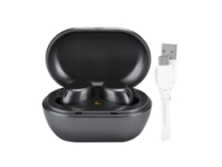 Auriculares Inalámbricos Bluetooth Tws Con Carga Type C Cnc Gris Titanio