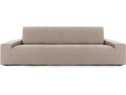 Funda Multielástica para Sofá de 2 Plazas MILICA Spongy Beige Oscuro