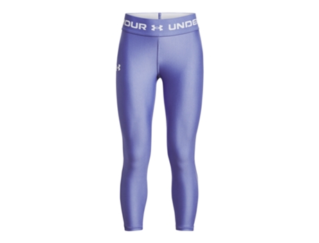 Leggings de Mujer para Deporte UNDER ARMOUR Hija Heatgear Ankle Azul (14/16 Años)