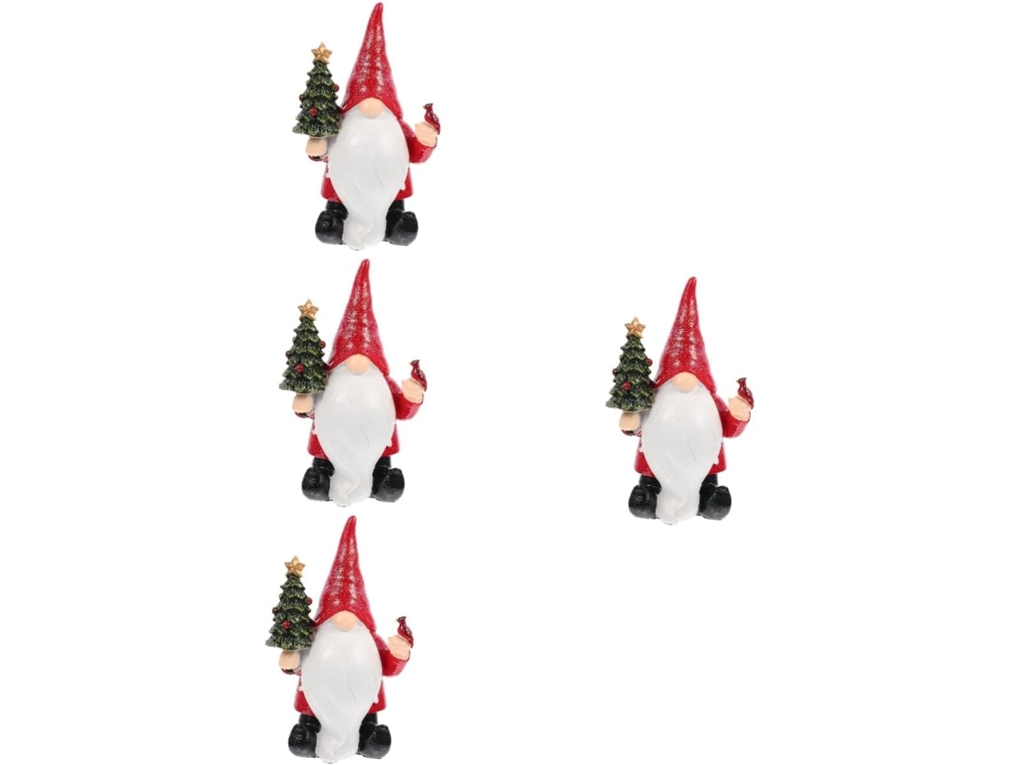 4 Piezas De Adornos Navideños De Gnomos, Guirnaldas Y Lámparas De Halloween Para Exteriores Con Temática De Gnomos.