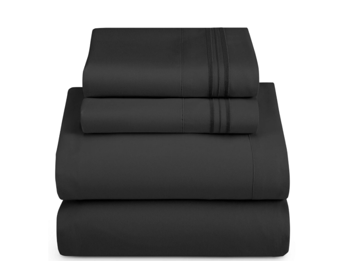 Juego De Sábanas Tamaño Twin, Sábanas De Lujo Transpirables, Sábanas Refrescantes Con Bolsillo Profundo, Ropa De Cama De Microfibra Extra Suave, Resis