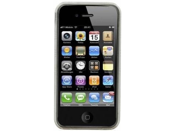 Funda iPhone 4 LOGOTRANS Circle Blanco