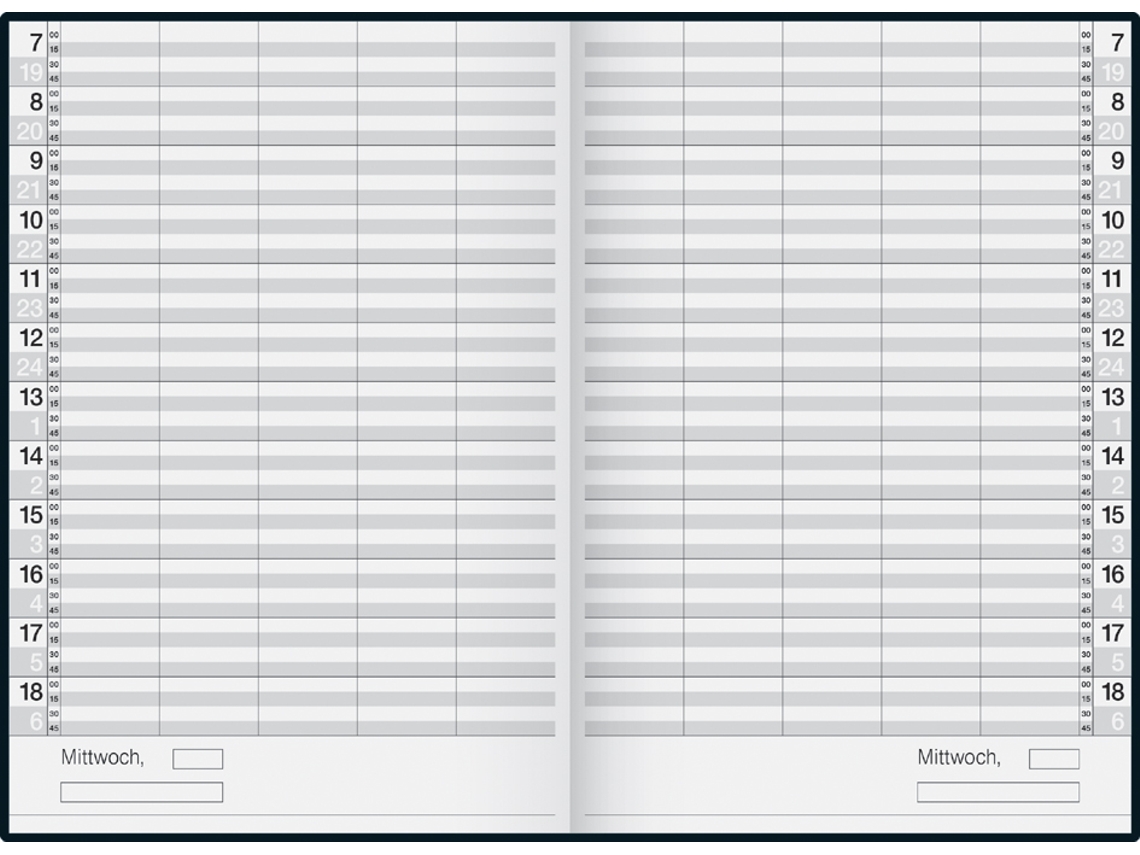 Calendario Libro RIDO IDÉ Ultraplan Perpetuo Negro