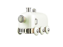 Humidificador retro en forma de tren con luz nocturna para el hogar y la oficina