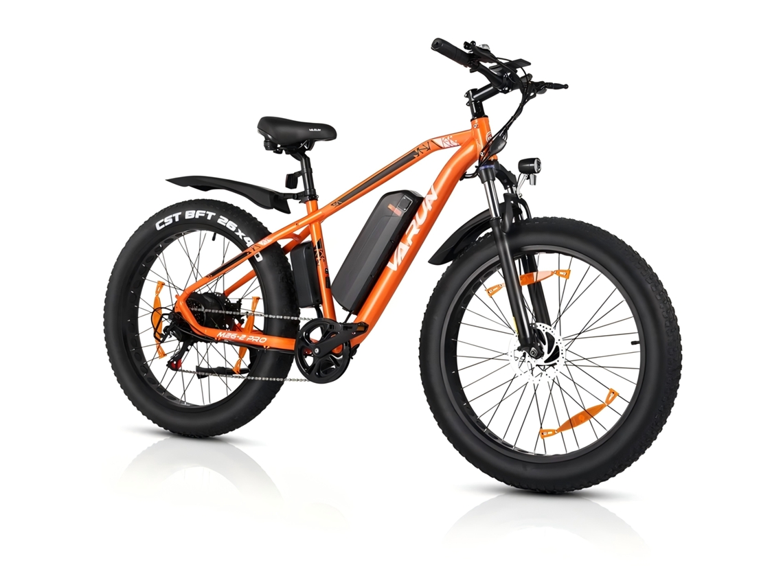 Bicicleta de montaña eléctrica Varun M26-2 Pro, ruedas de 26", batería de 250 W, 48 VE 13 Ah.