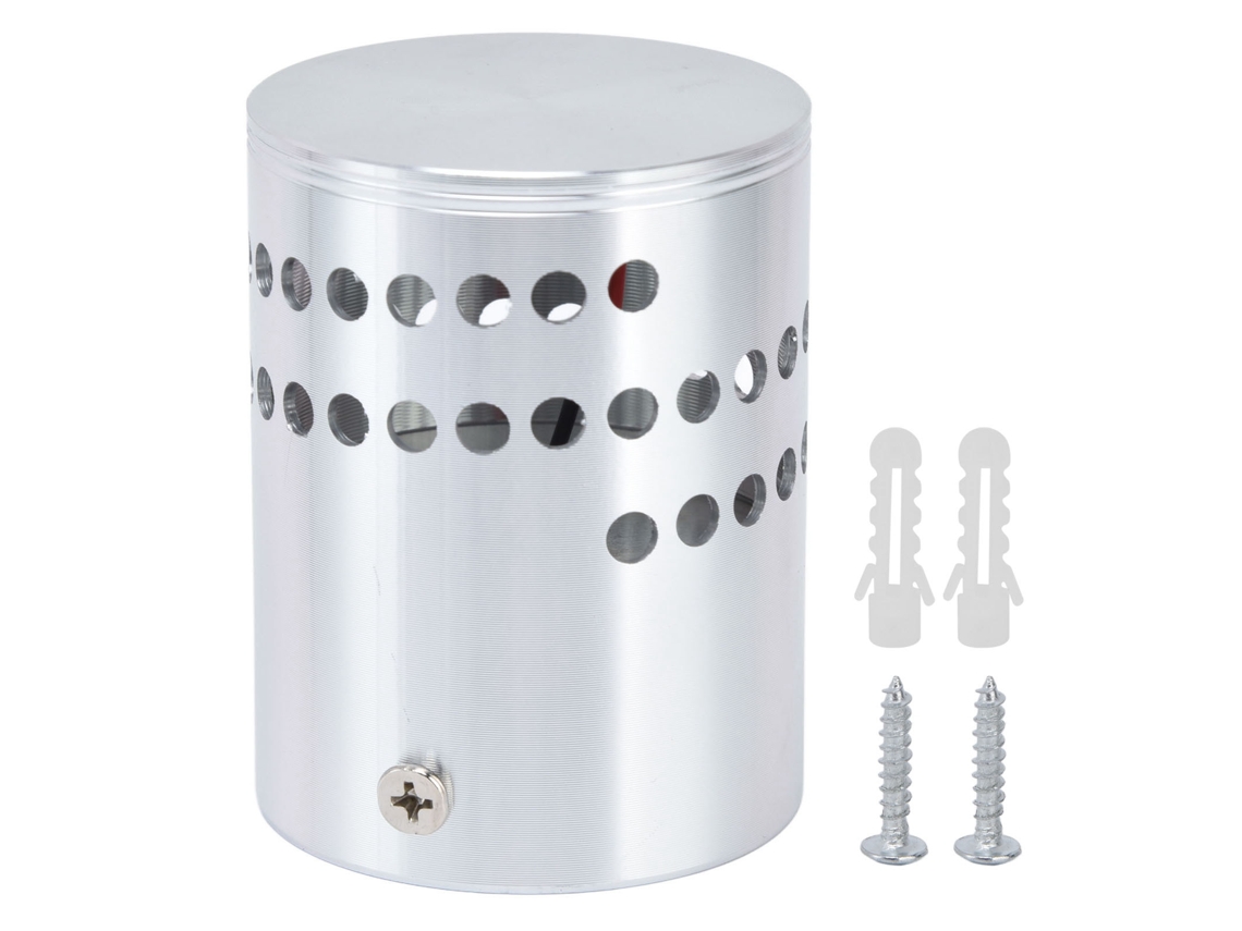2026-lámpara De Pared Led Espiral Con Agujeros De Aluminio 3w 85-265v Disipación De Calor Estable