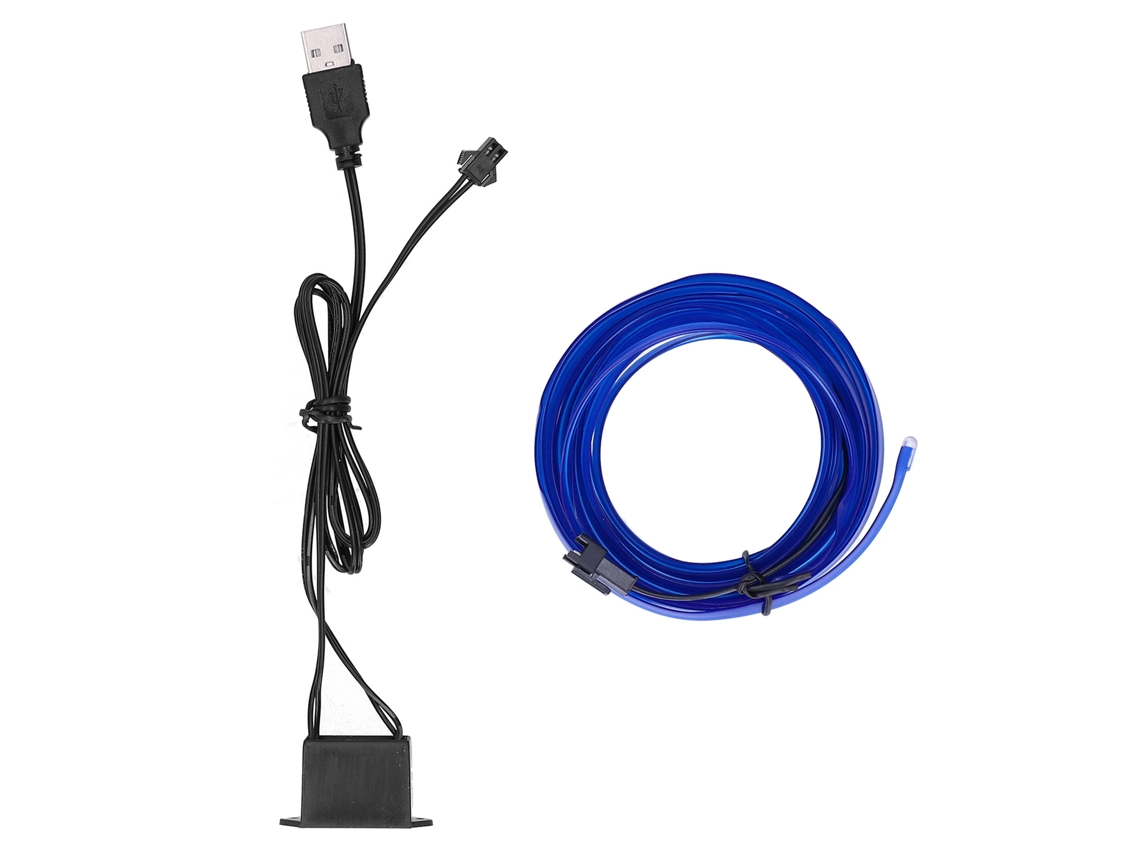 2026-luz Ambiental Led Flexible Para Coche 3m/9.8ft, Tira De Luces Interior Decorativa, Accesorios De Auto