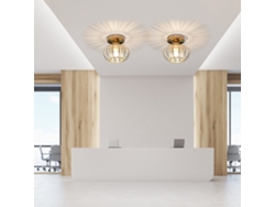 Rebe-lámpara De Pasillo Moderna Simple Con Spot Led Creativo, Lámpara De Techo, Candelabro Tipo Europeo, Luz De Cristal Para Entrada