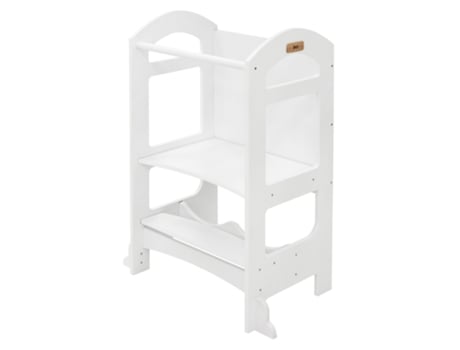 Torre De Aprendizaje Para Niños A Partir De 1 Año Con Plataforma De Madera + Tablero JOYZ