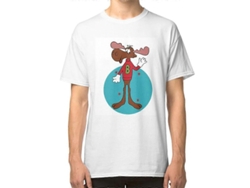 Camiseta Jimmy Quantum Leap M Blanco Algodón 100% 5.3 Oz Ajuste Boxy Clásico M Blanco