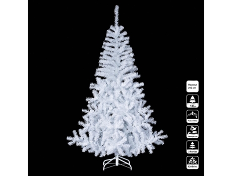 Árbol De Navidad Elegante 210Cm Blanco FEERIC LIGHTS & CHRISTMAS