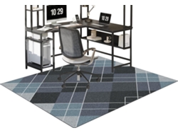 Alfombrilla Silla Oficina Duros, Antideslizante Xunzheng Juegos, Suelos Multiusos Decoración Del, 90 X 120 Cm