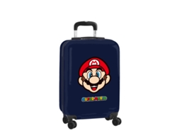 Maleta De Cabina Super Mario Super Mario (azul Marino - 34,5 X 55 X 20 Cm)